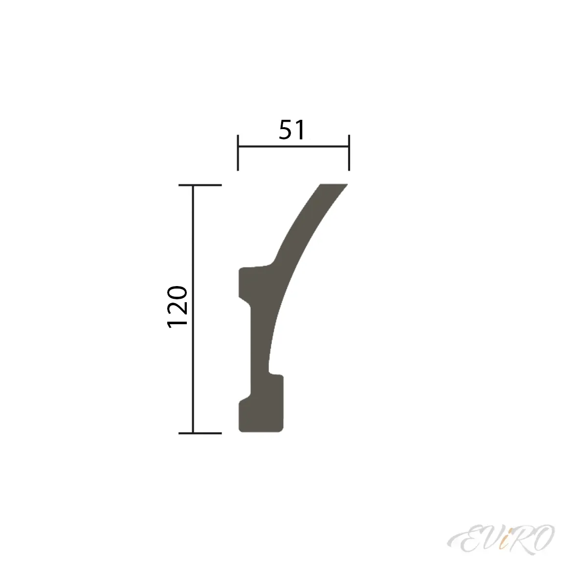 Карниз EViRO Модель 1.50.621