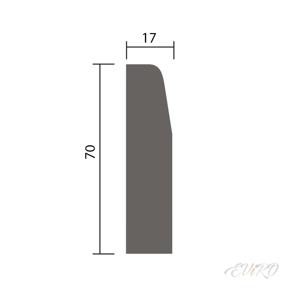 Плинтус EViRO Модель 1.53.106