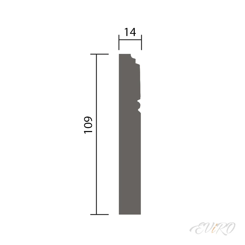 Плинтус EViRO Модель 1.53.103