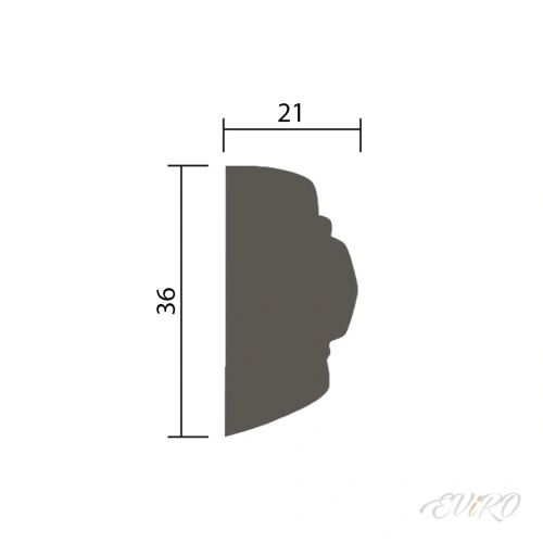 Молдинг EViRO Модель 1.51.352